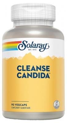 Solaray Limpiar Candida 90 Cápsulas de Plantas
