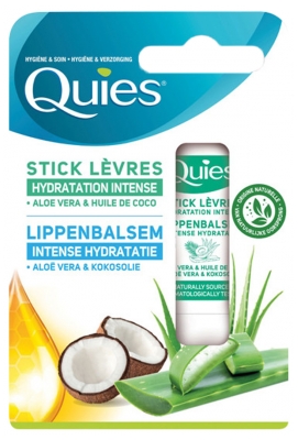 Quies Lip Care Intense Moisture Stick Aloe Vera & Coconut Oil 4,5 g