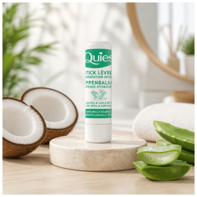 Quies Lips Care Intense Moisturizing Stick Aloe Vera & Coconut Oil 4,5g