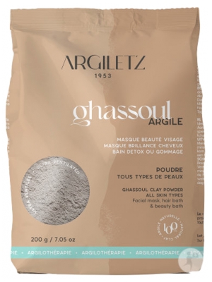 Argiletz Maschera e Bagno di Argilla Ghassoul 200 g