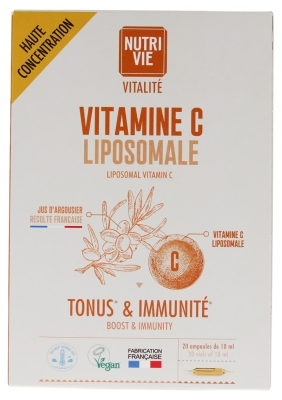 Nutrivie Vitamine C Liposomale 20 Ampoules