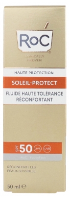 RoC High Tolerance Comforting Fluid SPF50 50 ml