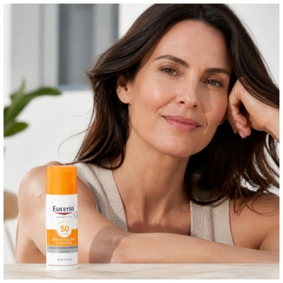 Eucerin Fluid za zaščito pred soncem proti foto-staranju SPF50+ 50 ml