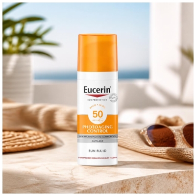 Eucerin Zonbescherming Photoaging Controle Zonnebrand SPF50+ 50 ml