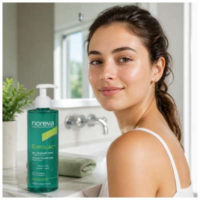 Noreva Exfoliac Gel Moussant Doux 400 ml