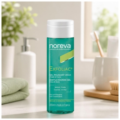 Noreva Exfoliac Gentle Foaming Gel 200ml