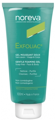 Noreva Exfoliac Jemný pěnivý gel 100 ml