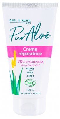 Pur Aloé Reparaturcreme mit Aloe Vera 70% Bio 150 ml