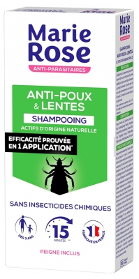 Marie Rose Shampoo Anti Pidocchi e Lendini Nuova Formula 125 ml