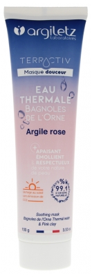 Argiletz Terractiv Gentle Mask Pink Clay Thermal Water 100 g