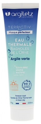 Argiletz Terractiv Masque Perfecteur Argile Verte Eau Thermale 100 g