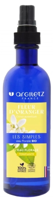 Argiletz Eau Florale à la Fleur d'Oranger (Citrus aurantium) Bio 200 ml
