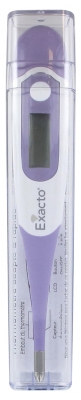 Biosynex Exacto Thermomètre Souple & Rapide - Couleur : Mauve