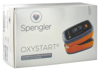 Spengler-Holtex Pulsoksymetr Cyfrowy Oxystart - Kolor: Pomarańczowy