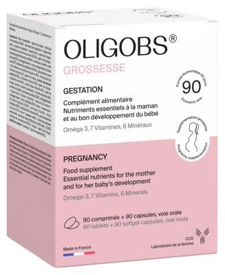 Laboratoire CCD Oligobs Schwangerschaft 90 Tabletten + 90 Kapseln