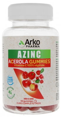 Arkopharma Azinc Acérola 60 Gummies