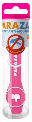 Parazap Anti-Mosquito Bracelet With Essential Oils - Colour: Pink