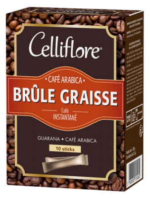 Celliflore Café Arabica Brûle-Graisse 10 Sticks