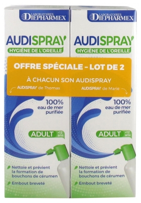 Audispray Ohrhygiene Für Erwachsene 2 x 50 ml