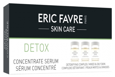 Eric Favre Huidverzorging Detox Serum Concentraat 10 Ampullen