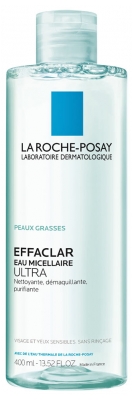 La Roche-Posay Effaclar Mizellen Reinigungsfluid Ultra Fettige Haut 400 ml