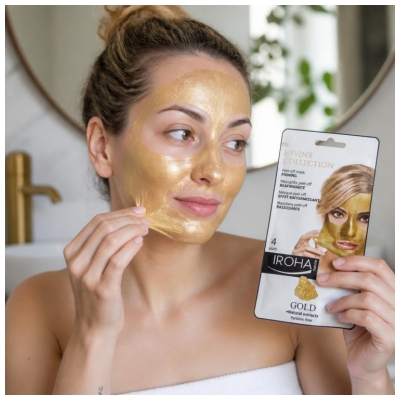 Iroha Nature Divine Collection Firming Peel-Off Mask Gold 24k 25ml
