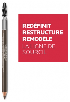 La Roche-Posay Tolériane Crayon Sourcil - Teinte : Brun