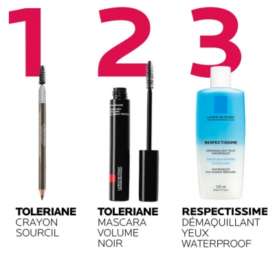 La Roche-Posay Tolériane Crayon Sourcil - Teinte : Brun