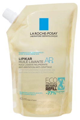 Ulei de Curățare La Roche-Posay Lipikar AP+ Eco-Rezervă 400 ml