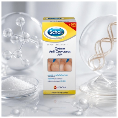 Scholl Krém proti ragádám K+ 25% Urea 120 ml