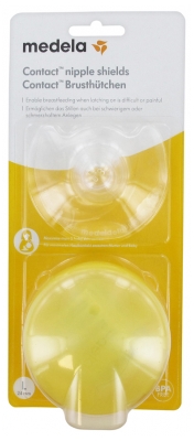 Medela 2 Kontakt Stillhütchen - Größe: L - 24 mm