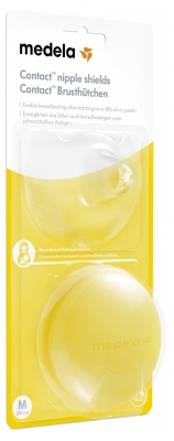 Medela 2 Contact Nipple Shields - Size: M - 20mm