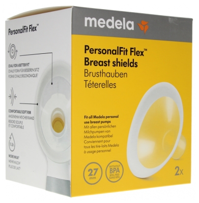 Medela PersonalFit Flex 2 Breast Shields - Size: 27mm