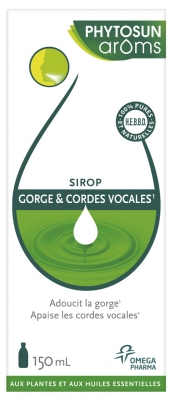 Phytosun Arôms Sirop Gorge & Cordes Vocales 150 ml