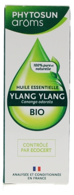 Phytosun Arôms Olio Essenziale di Ylang Ylang (Cananga Odorata) Organic 5 ml