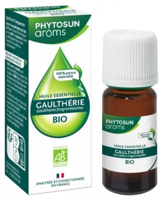 Phytosun Arôms Gaultheria Essential Oil (Gaultheria Fragrantissima) Organic 10 ml