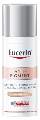 Eucerin Tinted Day Care SPF30 50 ml - Barwa: Średni