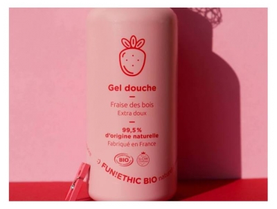 FUN!ETHIC Økologisk Skovjordbær Brusegel 250 ml