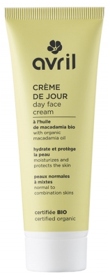 Avril Dieninis Kremas Normaliai ir Mišriai Odai Bio 50 ml