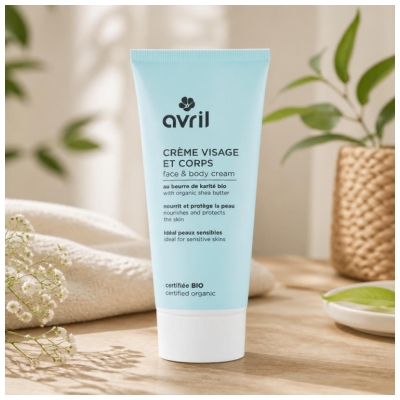 Avril Bio Ansigt- og Kropscreme 200 ml