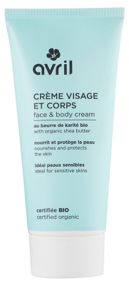 Avril Crème Visage et Corps Bio 200 ml