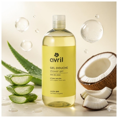 Avril Luomu Suihkugeeli Sitruunankuori 500 ml