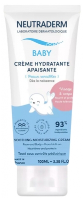 Neutraderm Baby Crème Hydratante Apaisante 100 ml