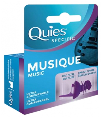 Quies Específicas Protección Auditiva Música 1 par
