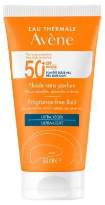 Avène Fluido sin Perfume SPF50+ 50 ml