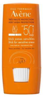Avène Sun Stick Sensitive Areas SPF50+ 8 g
