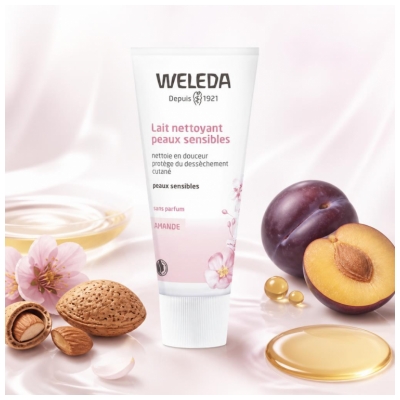 Weleda Almond Comfort Mleczko Oczyszczające 75 ml