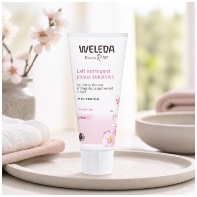 Weleda Čisticí pleťové mléko Mandlové pro citlivou pleť 75 ml