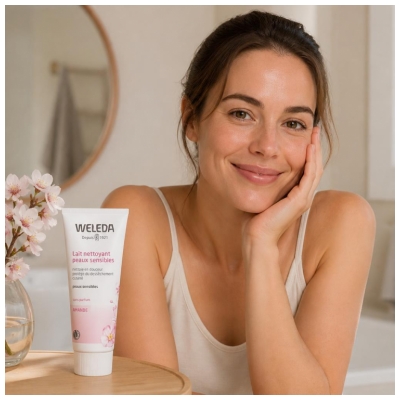 Weleda Leche Limpiadora Bienestar de Almendra 75 ml