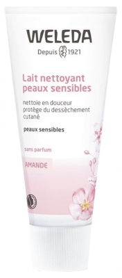 Weleda Migdolų švelnusis valomasis pienelis jautriai odai 75 ml
